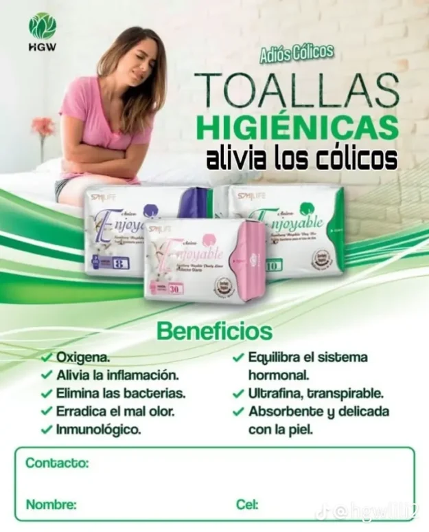 TOALLAS HIGIENICAS SMILIFE